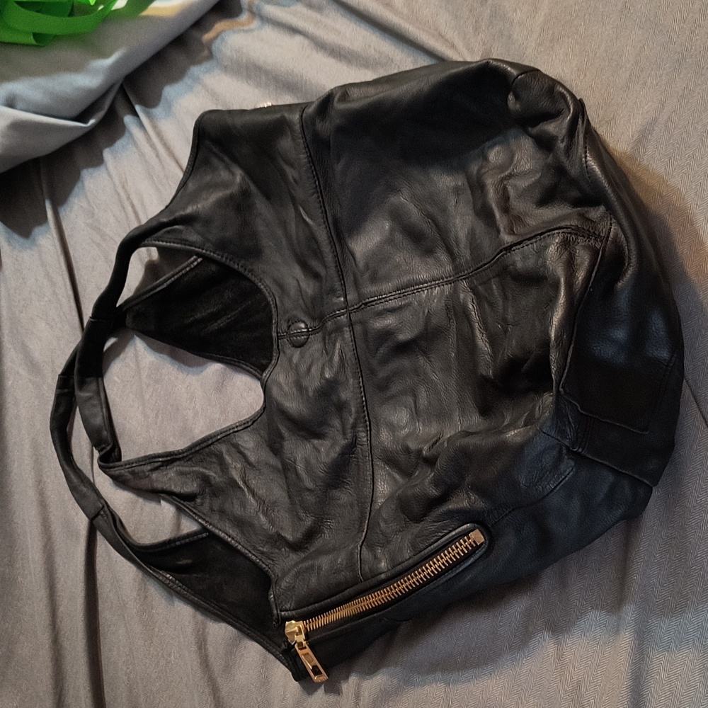 Steven By Steve Madden Black Hobo Bag